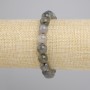 Bransoletka Labradoryt gładka kulka, średnica 10mm+-, długość 18cm+- stretch