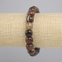 Bransoletka Agat baryłka, średnica 10-11x10mm+-, długość 18cm+- stretch