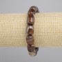 Bransoletka Agat baryłka, średnica 12,5-13x11mm+-, długość 18cm+- stretch