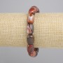 Bransoletka Agat baryłka, średnica 14x10mm+-, długość 18cm+- stretch