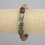 Bransoletka Agat baryłka, średnica 14x10mm+-, długość 18cm+- stretch
