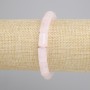 Bransoletka Kwarc różowy walec, średnica 12,5x8mm+-, długość 18cm+- stretch