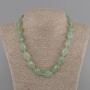 Naszyjnik Nefryt owal 18x13mm+-, długość 45cm+- z zapięciem
