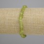 Bransoletka z chryzolitu – drobne fragmenty, średnica 6-7×2-4 mm, długość 18 cm, elastyczna