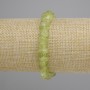 Bransoletka z chryzolitu — drobne kuleczki, średnica 6–11×2–6 mm, długość 18 cm ± elastyczna