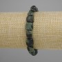 Bransoletka z jaspisu oceanicznego, fasetowane kuleczki, średnica 8–11×8–10 mm, długość 18 cm, na elastycznym sznurku