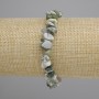 Bransoletka z agat mechaty – drobinki, średnica 6-10×2-4 mm ±, długość 18 cm ±, na elastycznej gumce