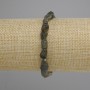 Bransoletka z labradorytu, fasetowane kuleczki, średnica 7–9×5–7 mm, długość 18 cm ±, na elastycznym sznurku