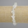 Bransoletka z tonowanego kwarcu, nieobrobione kamienie, średnica 8–12×8–10 mm, długość 18 cm ±, elastyczna