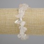 Bransoletka z górskiego kryształu galetowana, średnica 10-16×5-9 mm, długość 18 cm ± elastyczna