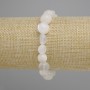Bransoletka z adularu, gładzone kuleczki, średnica 7–9 mm, 5×7 mm, 5–9 mm +/-; długość 18 cm +/- elastyczna