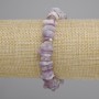 Bransoletka z lepidolitu – drobne cząstki lepidolitu, średnica 10–14×3–5 mm ±, długość 18 cm ±, elastyczna