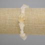 Bransoletka z nieoszlifowanego cytrynu, średnica 7–13×4–11 mm, długość 18 cm, elastyczna