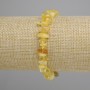 Bransoletka z drobin cytrynu, średnica 8–11×3–6 mm, długość 18 cm, elastyczna