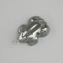 Wisiorek z hematytu w kształcie żaby, wymiary 32×21 mm+
