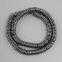Koraliki hematytu w formie rondeli, 8×2 mm ±, długość 39 cm ±, na nitce
