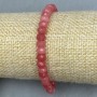 Bransoletka z fasetowanego turmalinu w kształcie rondelu, średnica 6×4 mm +/-, długość 18 cm +/- elastyczna