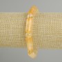 Bransoletka z cytryną w cylindrach, średnica 18×8 mm, długość 18 cm, elastyczna