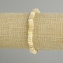 Bransoletka z muszli Skafarka rondel, średnica 6×1,5–2 mm, długość 18 cm, elastyczna