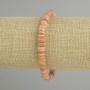 Bransoletka z muszli Skafarka rondel, średnica 6×2 mm, długość 18 cm, elastyczna