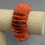 Bransoletka z perłowiny, długość 18 cm, na elastycznej gumce