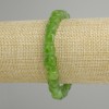 Bransoletka z kostek chryzolitowych, o wymiarach 8–10×8 mm, długość 18 cm, elastyczna