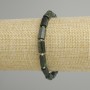 Bransoletka ze szmaragdu fasetowanego, średnica 10–11×6 mm, długość 18 cm, na elastycznej nici