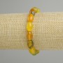 Bransoletka z agatu „Ziarenko”, średnica 12×8 mm ±, długość 18 cm ±, elastyczna