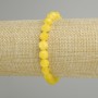 Bransoletka z cytryną wielokątną, średnica 8×7 mm, długość około 18 cm, na elastycznej gumce