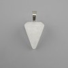 Wisiorek-wahadło z kryształu górskiego 28×20×14 mm+
