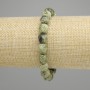 Bransoleta Zmijowik wielościan, średnica 9-10x8-9mm, +-, długość 18cm +- sprężynowa