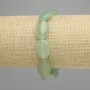 Bransoletka z nefrytu owalna, średnica 18×13 mm, długość 18 cm, elastyczna