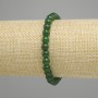 Bransoletka Chrysoprase kulka gładka, średnica 6,5 mm, długość 18 cm, elastyczna