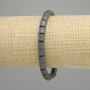 Bransoletka Lawy cylindryczna, średnica 6×6mm, długość 18cm, elastyczna