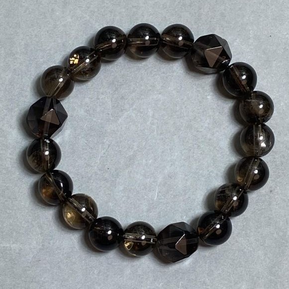 Bransoleta rhakutopaz kulka 10mm+- wielości 12mm+-, długość 18cm +- stretch