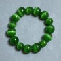Bransoletka Kocie Oko kuleczki 11–14 mm, elastyczna 18 cm