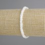 Bransoletka z masy perłowej kostka, średnica 4×4 mm ±, długość 18 cm ±, stretch