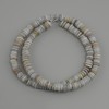 Koraliki z muszli Kaafar r ondell, średnica 6x1, 5-2 mm +/- , długość 39 cm +/- na żyłce