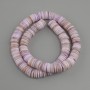Buzynki z muszli skafarce rondel, średnica 10×1, 5-2 mm ±, długość 39 cm ± na żyłce