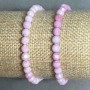 Bransoletka Czeskie kryształ fasetowana kulka 6mm+-, długość 18cm+-, stretch