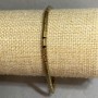 Bransoletka z hematytu walec 5×3 mm ±, długość 18 cm ± na gumce (stretch)