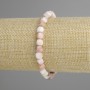 Bransoletka z opalu, fasetowany sześcian 6×6 mm +/-, długość 18 cm +/-, na gumce (strecz)