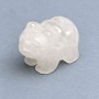 Figurka dekoracyjna Panda Górski kryształ naturalny kamień 40x25x22 mm+