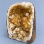 Kamień naturalny druza cytrynu, wymiary ~106x94x72 mm+- ~waga 827 g