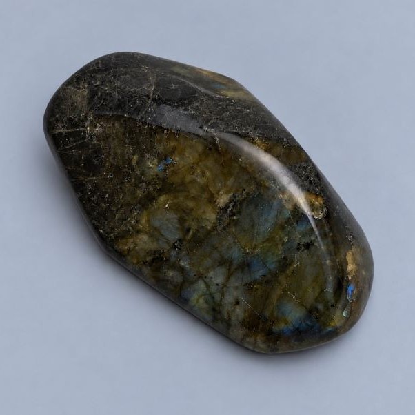 Kamień pamiątkowy naturalny labradoryt 11x6, 5x5, 5 cm ± waga 506 g