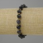 Bransoletka z iolitu fasetowany rombik, średnica 8x7 mm +- koralik 3 mm+-, długość 18 cm +- stretch