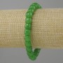 Bransoletka z chryzoprazu ronie­dle, średnica 8x7 mm +/- , długość 18 cm +/- , na elastycznej gumce