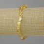 Bransoletka z cytrynu, fasetowana (galtówka), średnica 5-8x5-7 mm +/-, długość 18 cm +/- na gumce (strecz)