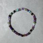 Bransoletka Asorty, fasetowany sześcianik 4×4 mm ± 20×13 mm ±, długość 18 cm ± ze stretchu