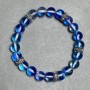 Bransoletka Opalowe szkło kulka 8 mm +-, długość 18 cm +- stretch